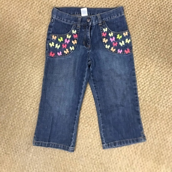 Gymboree Jean‎ Capri Pants 8Y - Picture 1 of 4